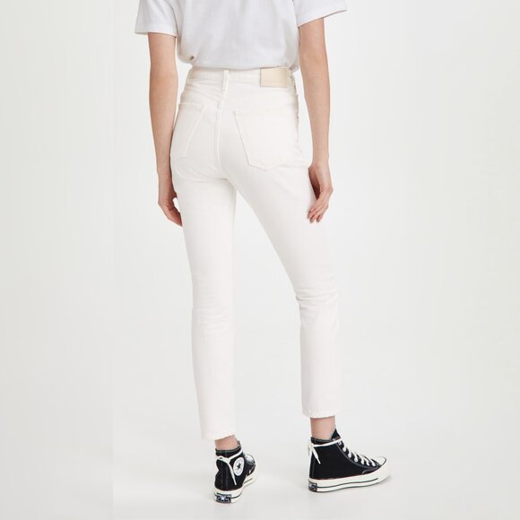 CITIZEN of HUMANITY High Rise Slim Ankle White Jeans - Size 26 - Picture 2 of 14